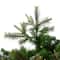 6.5ft. Pre-Lit Cashmere Pine Artificial Christmas Tree, White LED Lights